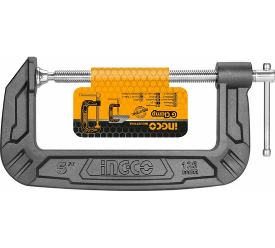 Изображение товара G-образная струбцина INGCO 125 мм HGC0105