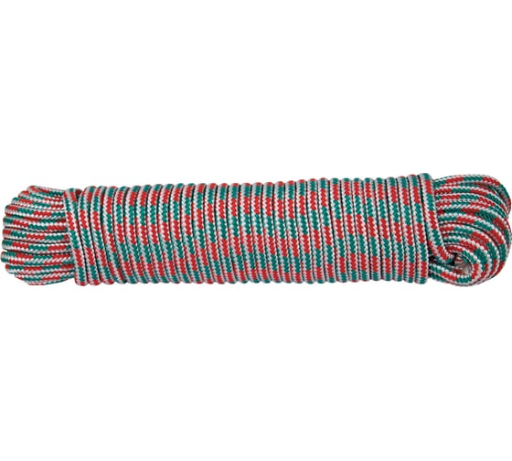 Изображение товара Полипропиленовый шнур FIT с сердечником 5 мм х 20 м, 240 кгс 68471