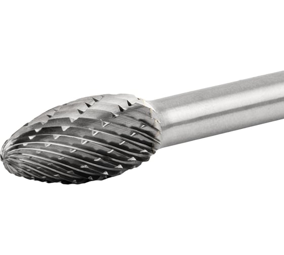 Изображение товара Борфреза твердосплавная форма H (10х19 мм; хвостовик 6 мм) NORGAU 077137100