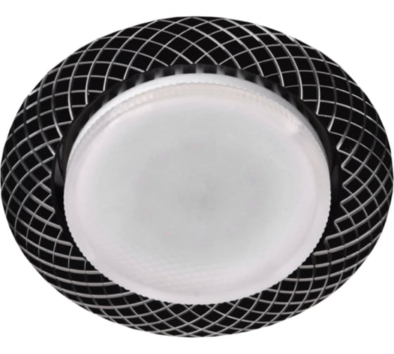 Изображение товара Светильник ЭРА KL 76 AL BK 1 под лампу Gx53, 220V, 13W, черный Б0049007