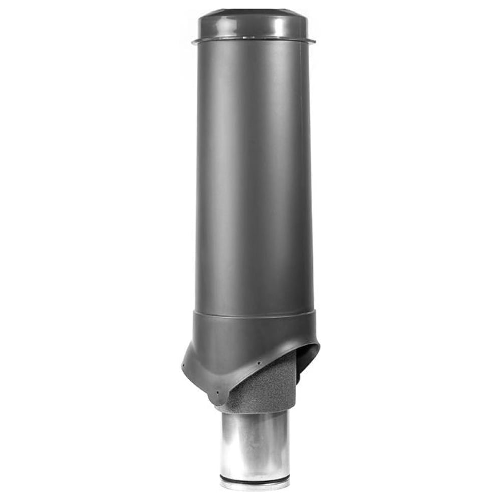 Выход вентиляции KROVENT Pipe-VT 125/700 ИЗ серый 404806