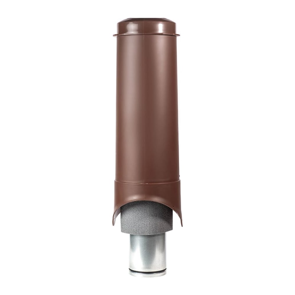 Выход вентиляции KROVENT Pipe-VT 150/700 ИЗ коричневый 391892