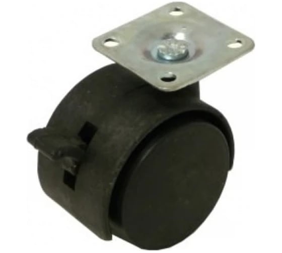 Изображение товара Колёсная опора Локри Jet на площадке со стопором 208050