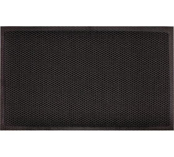 Изображение товара Напольный коврик ComeForte Mesh Mat 90x120 см серо-черный MM-17