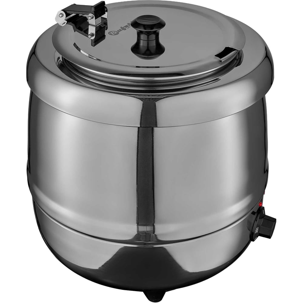Мармит-горшочек для первых блюд Bufett HEK 541 10л, 400Вт, серебряный 641541