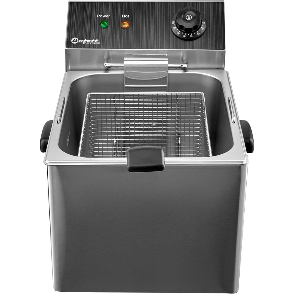 Фритюрница электрическая Bufett CFR 140, 8л, с корзиной, 3250Вт 641140