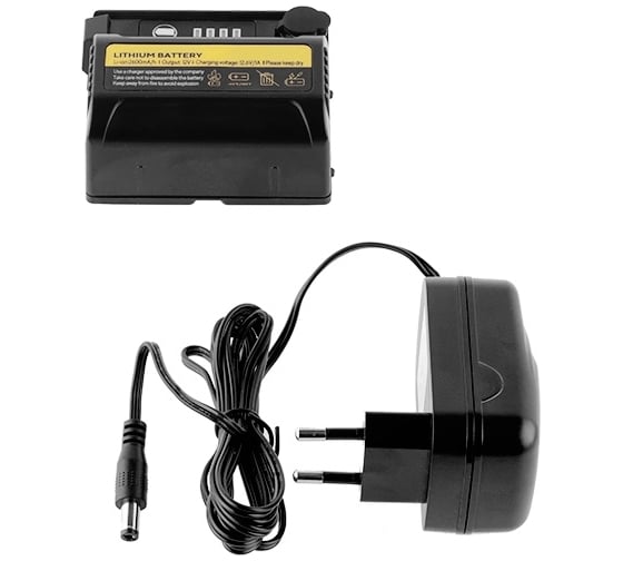 Изображение товара Зарядное устройство + литий-ионный аккумулятор (2600mAh; 12V) для 6D SERVOLINER GREEN ADA А00665