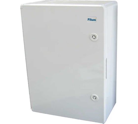 Изображение товара Корпус пластиковый ЩМПп FL-CP-705025-65 (ВхШхГ): 700х500х250 мм, УХЛ1, IP65, непрозрачная дверь Filum 00-01296690