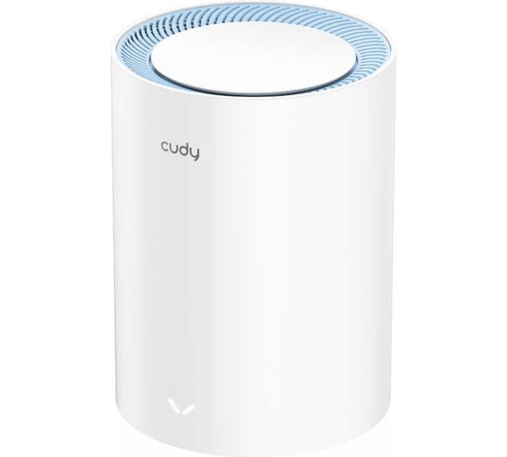 Изображение товара Wi-Fi Mesh-система Cudy M1200(1-Pack) 1.0 АС1200, 2,4/5 ГГц, до 1167 Мбит/с, 2x100 Мбит/с, Mesh, MU-MIMO, белый, 2 внутренние антенны (модулей - 1 шт) 10000147692