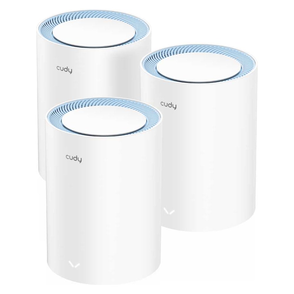 Изображение товара Mesh система Cudy M1200 3-пакет Wi-Fi 1167 Мбит/с, два диапазона