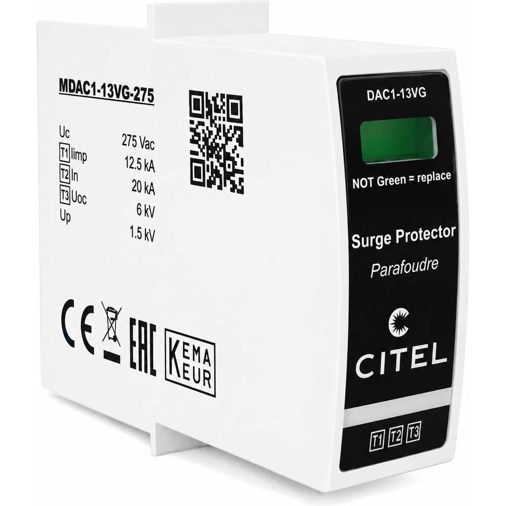 Изображение товара Сменный модуль Citel MDAC1-13VG для УЗИП 275В