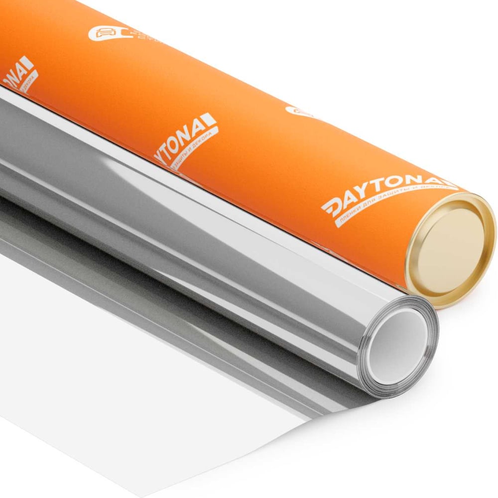Солнцезащитная пленка серебряного цвета Daytona 35% на окна 3м х 0.75м . Архитектурная зеркальная самоклеющаяся тонировка для окон с функцией светоотражения и защиты от тепла MP2372075030
