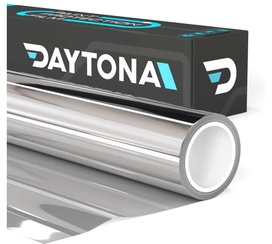 Изображение товара Солнцезащитная пленка серебряного цвета Daytona 35% на окна 3м х 0.75м . Архитектурная зеркальная самоклеющаяся тонировка для окон с функцией светоотражения и защиты от тепла MP2372075030