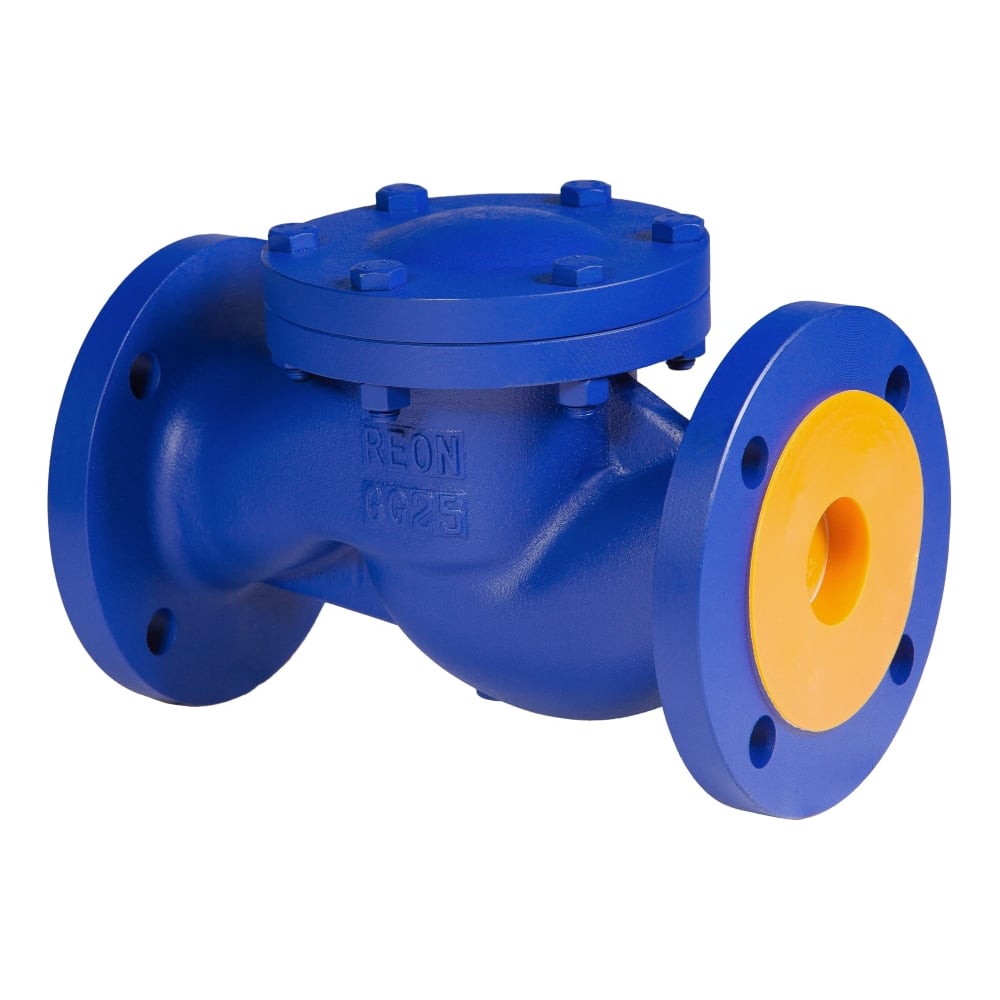 Изображение товара Обратный фланцевый клапан REON Ду150 (PN16, 300°C, чугун) RSV33