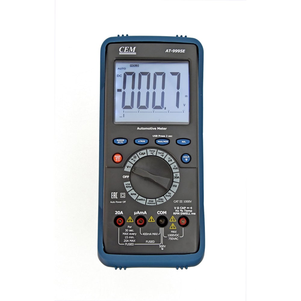 Изображение товара Мультиметр с поверкой СЕМ AT-9995E 686665