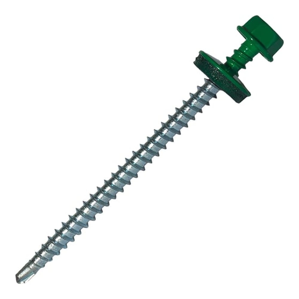 Саморез кровельный СаМат Плюс 4,8х70 RAL 6029 (зеленая мята) (35 шт) KRP-5920
