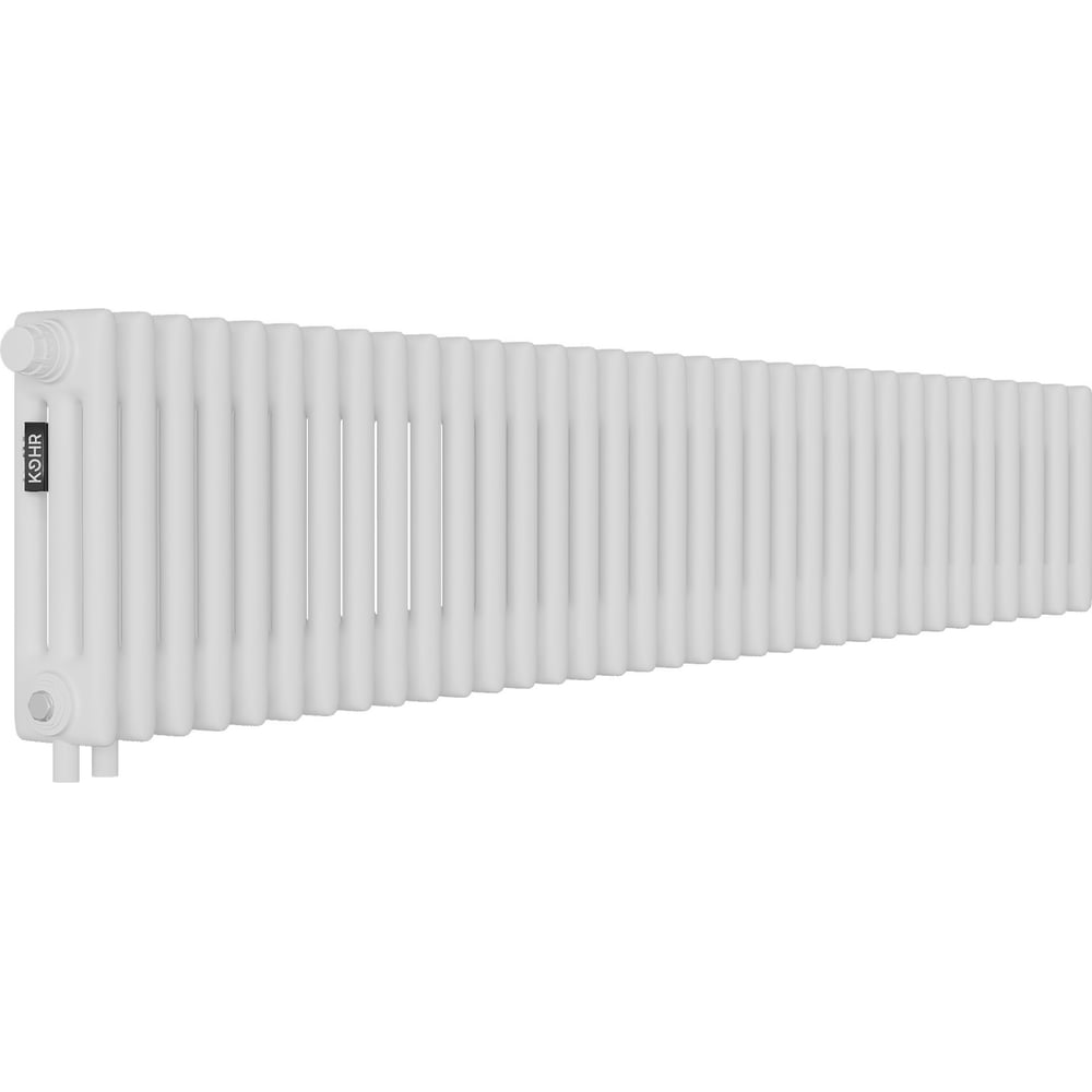 Стальной трубчатый радиатор Kohr Heim 3030/34 секции H01 с нижним подключением SRC01-3030/34H01