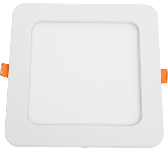 Изображение товара Квадратный встраиваемый даунлайт с драйвером Ecola LED downlight 12W 220V 6500K 170x170x20 DSRD12ELC