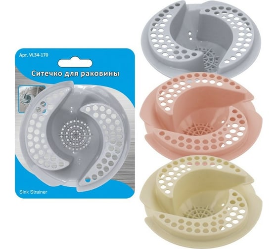 Изображение товара Ситечко для раковины МУЛЬТИДОМ VL34-170