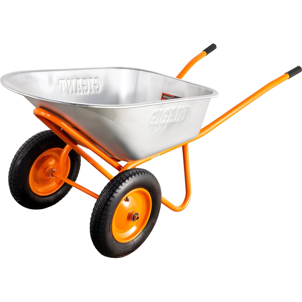 Тачка строительная в коробе двухколесная 110 л, 220 кг, Gigant GX-07