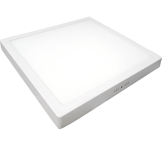 Изображение товара Накладной квадратный даунлайт с драйвером Ecola LED downlight 24W 220V 6500K 285x285x32 DSSD24ELC
