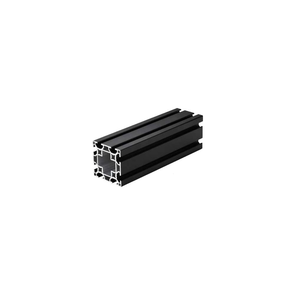 Профиль конструкционный АЛТЕРВИА 60X60 двойной, черный паз 8 A21606008X400