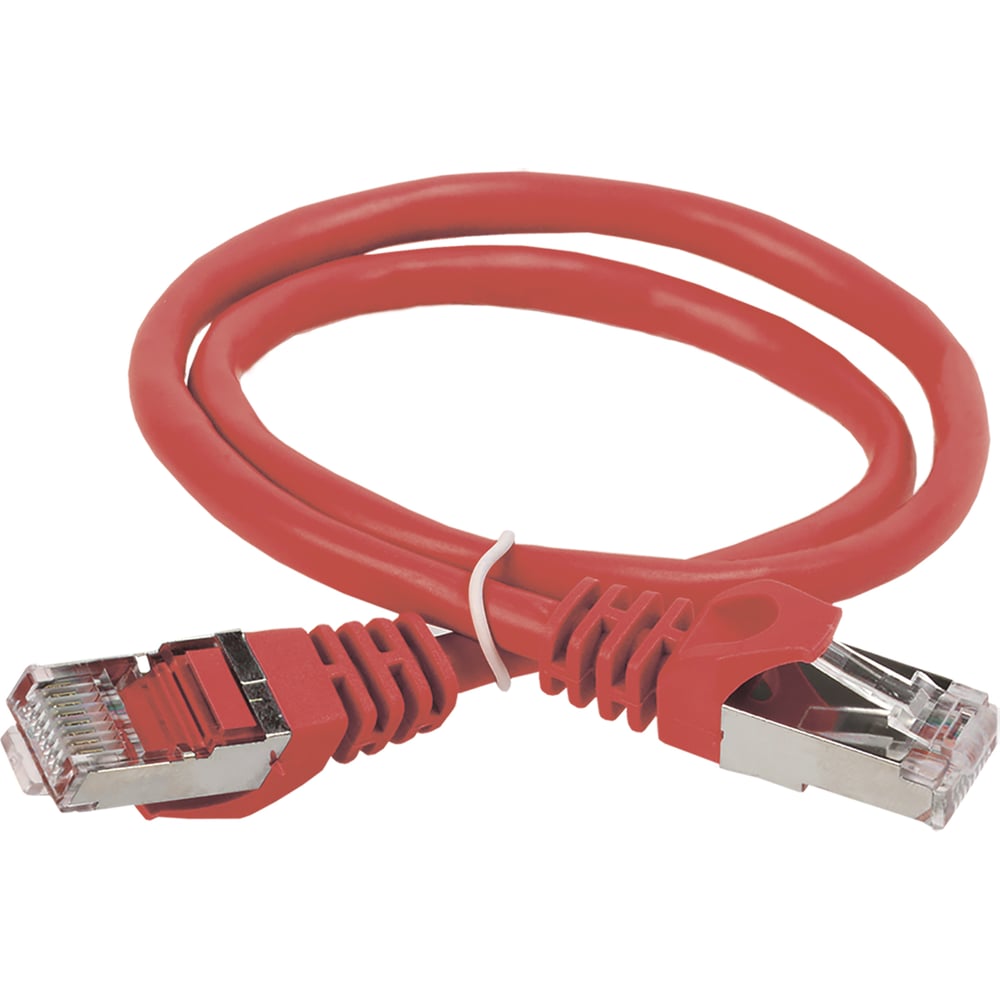 Коммутационный шнур (патч-корд) ITK кат.5E FTP LSZH 5м красный PC04-C5EFL-5M