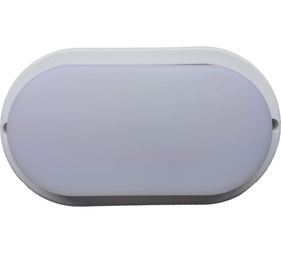 Изображение товара Накладной светильник Ecola LED ДПП Овал IP65 матовый белый 12W 220V 6500K 160x90x45 DPLD12ELC