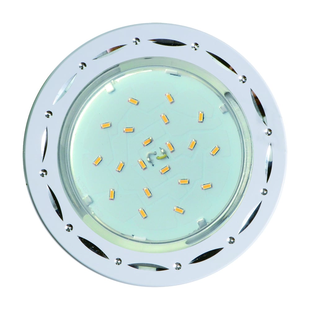 Изображение товара Встраиваемый светильник Ecola GX53 H4 DL5385 белый алюминий 20 Вт