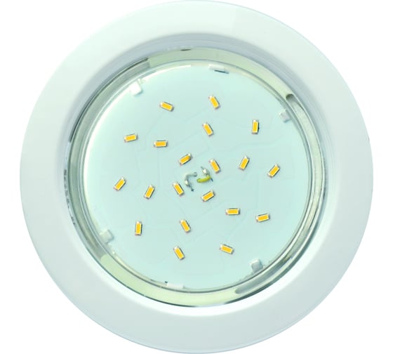 Изображение товара Встраиваемый светильник Ecola GX53 H4 LD5300 без рефлектора, подсветка, белый 48x106 SW53LDEFB