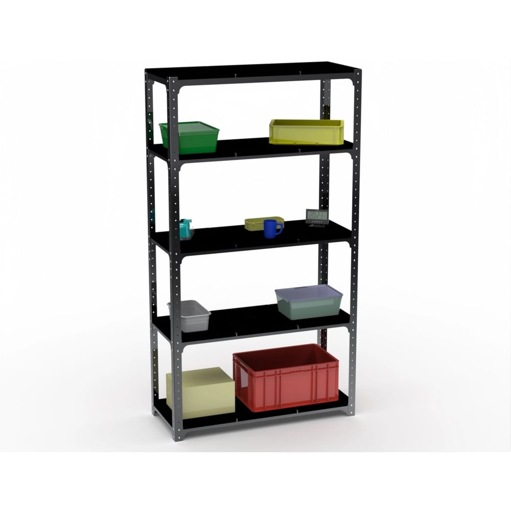 Стеллаж Metalex Kit Comfort ООО Металекс 2000х1400х300 6-ть полок (Оцинкованный) / 401151