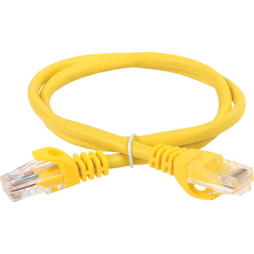 Коммутационный шнур (патч-корд) ITK кат.6 UTP LSZH 15м желтый PC05-C6UL-15M
