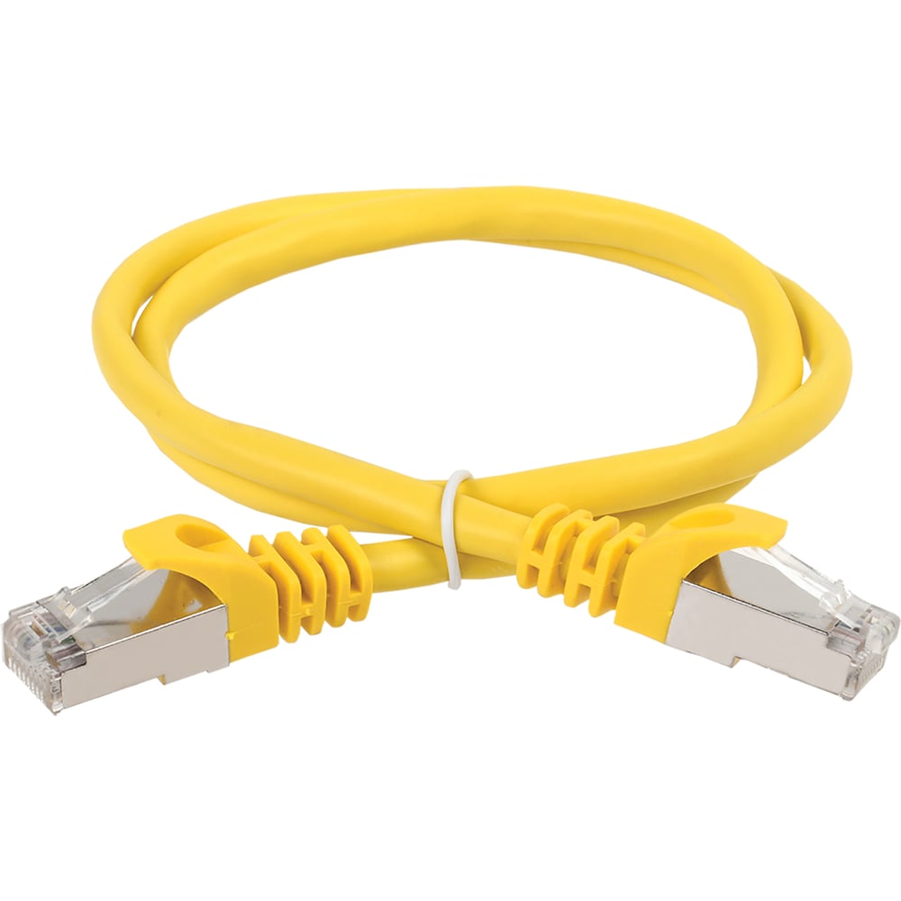 Коммутационный шнур (патч-корд) ITK кат.6 FTP LSZH 15м желтый PC05-C6FL-15M
