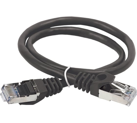Изображение товара Коммутационный шнур (патч-корд) ITK кат.6 FTP PVC 2м черный PC09-C6F-2M
