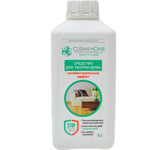 Изображение товара Средство для уборки CLEAN HOME антибактериальный эффект, 1 л 528