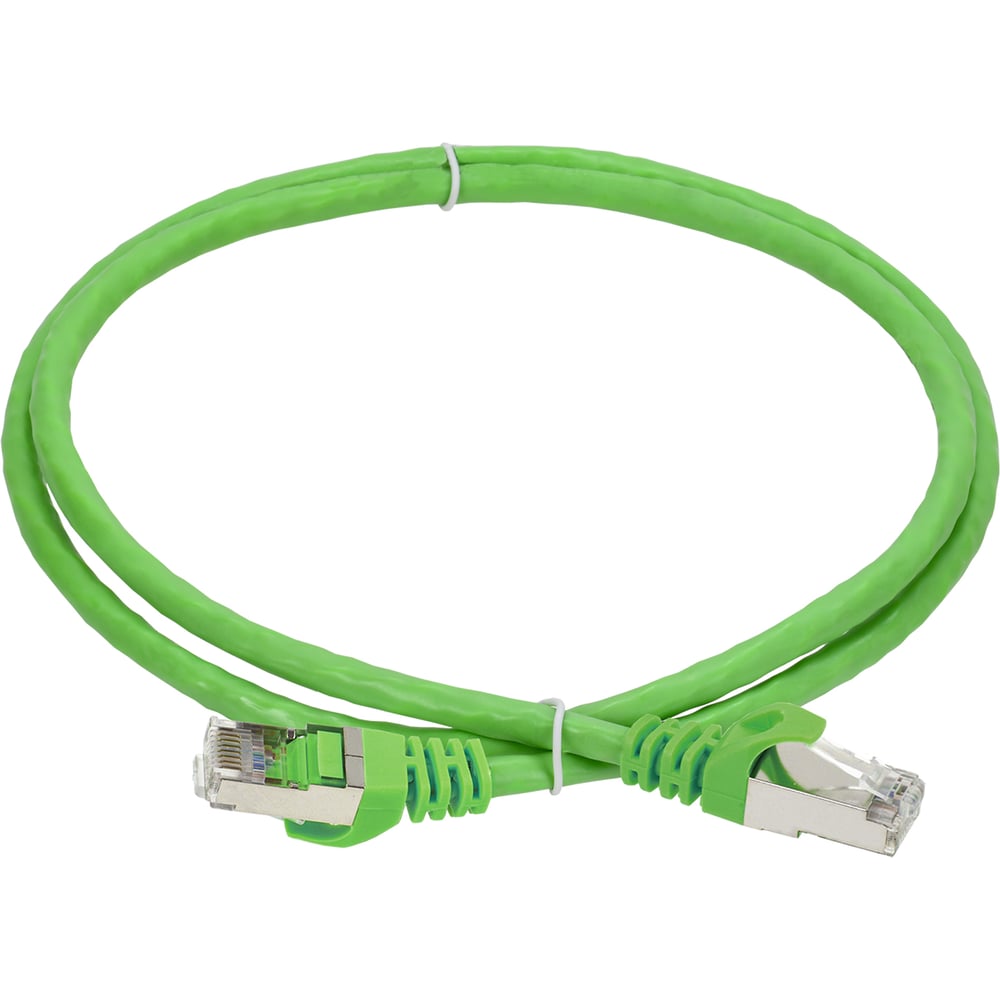 Коммутационный шнур (патч-корд) ITK кат.6 FTP LSZH 10м зеленый PC02-C6FL-10M