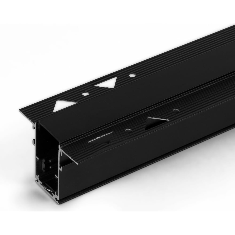 Встраиваемый шинопровод Elektrostandard, цвет черный a057186 Slim Magnetic 85086 - фото 1