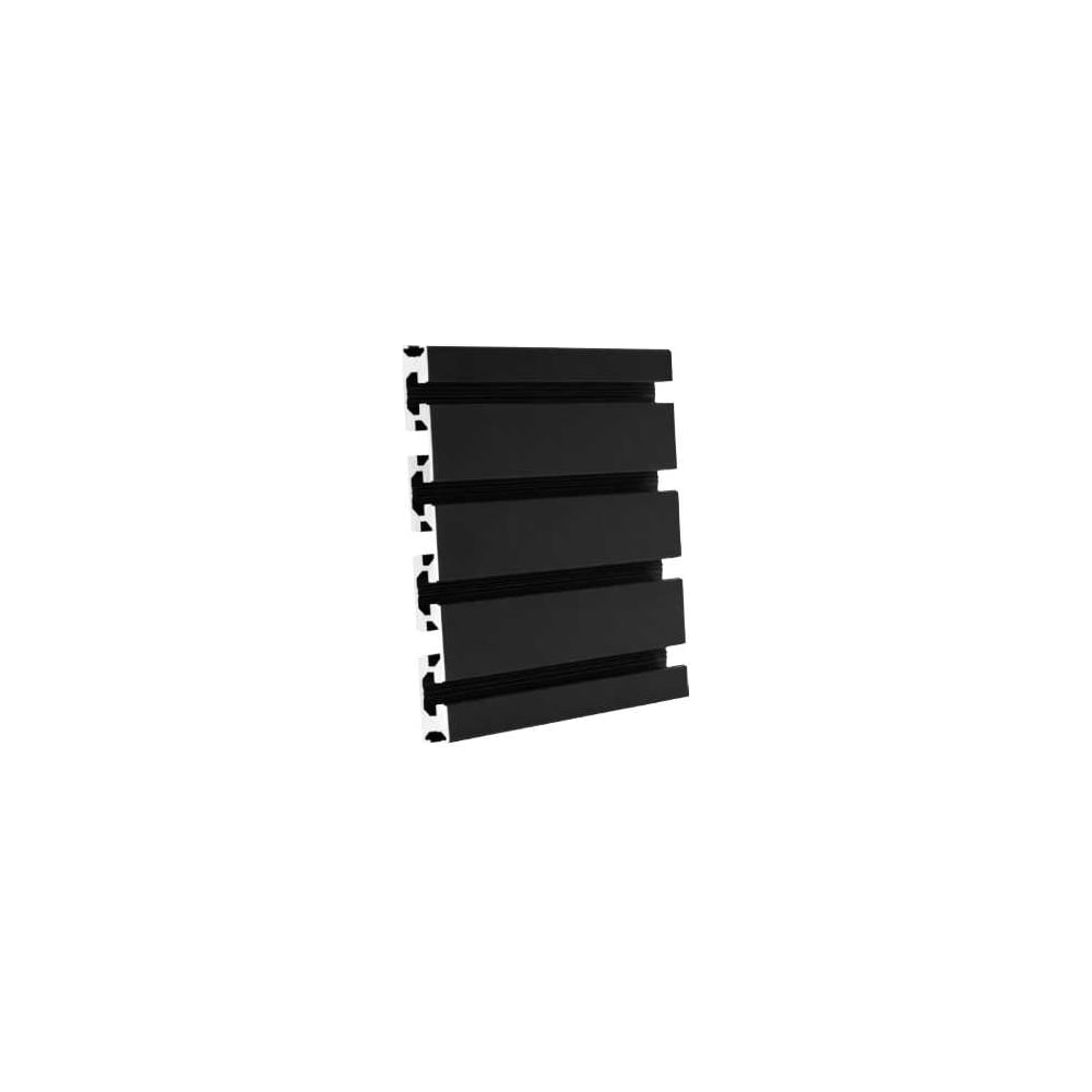 Профиль конструкционный АЛТЕРВИА черный 15X180, паз 10 (упаковка 2 штуки) A221518010X1800.2