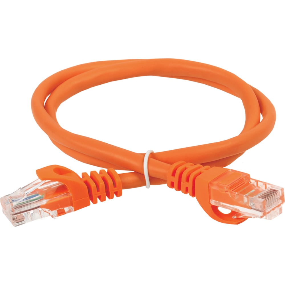 Коммутационный шнур (патч-корд) ITK кат.5E UTP 1.5м оранжевый PC07-C5EU-1M5