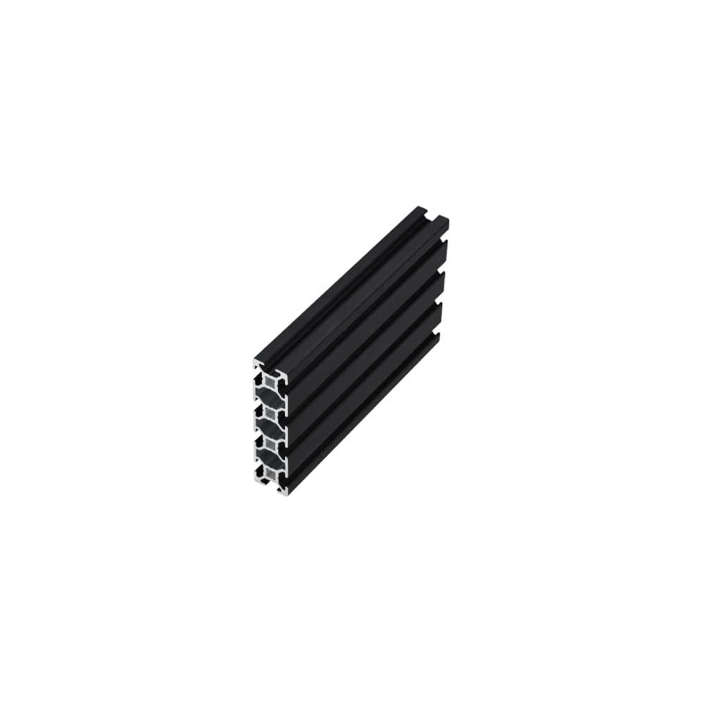 Профиль конструкционный АЛТЕРВИА черный 20X80, паз 6 A22208006X400
