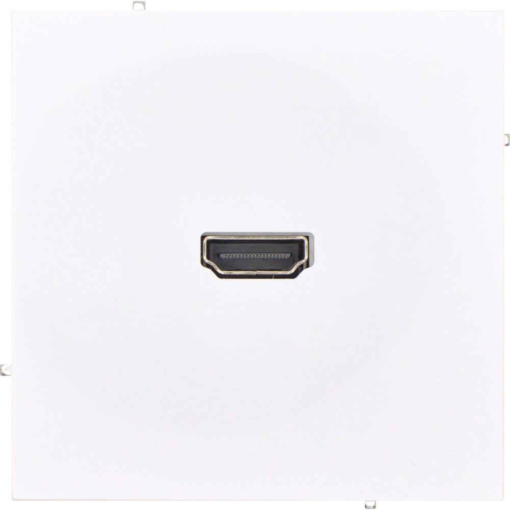 Изображение товара Розетка HDMI одинарная Lezard ESTET белая 745-0288-203 Изображение товара Розетка HDMI одинарная Lezard ESTET белая 745-0288-203