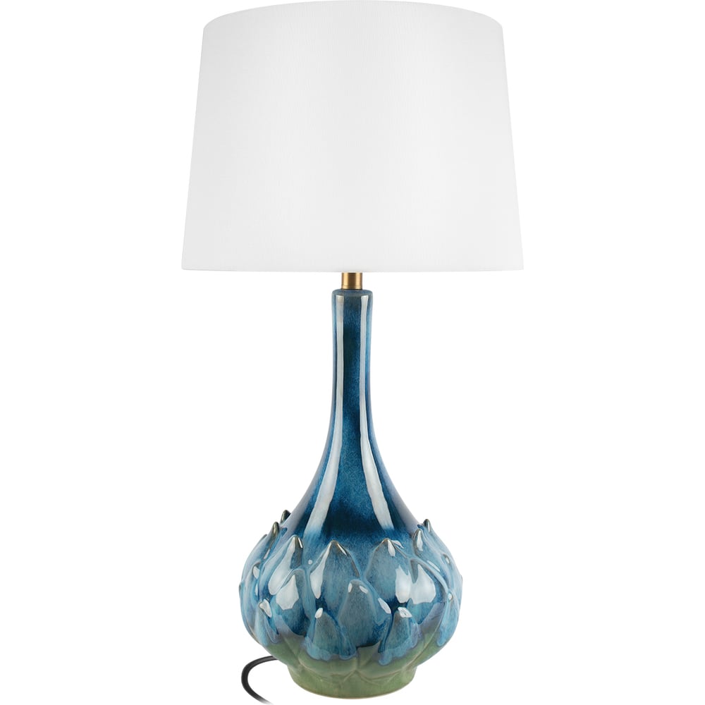 Изображение товара Настольная лампа LOFT IT Kale 10518T Blue с абажуром E27 Изображение товара Настольная лампа LOFT IT Kale 10518T Blue с абажуром E27