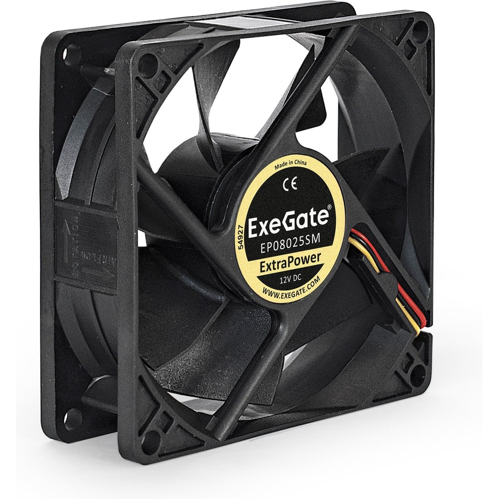 Изображение товара Вентилятор ExeGate ExtraPower EP08025SM 80x80x25 мм 2400RPM 25dBA