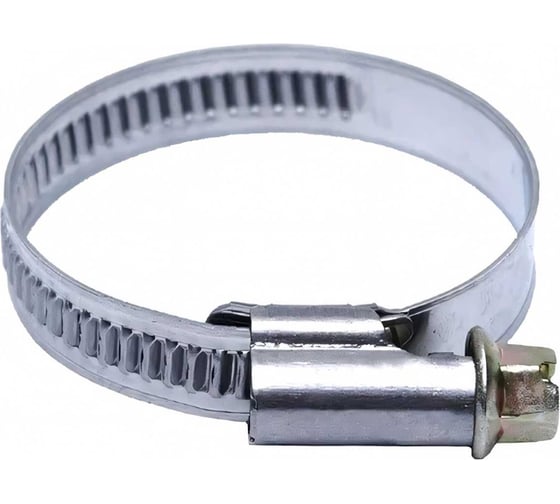 Изображение товара Червячный хомут vertextools нерж. сталь W2, 32-50 мм, 100 шт. 08-32-50