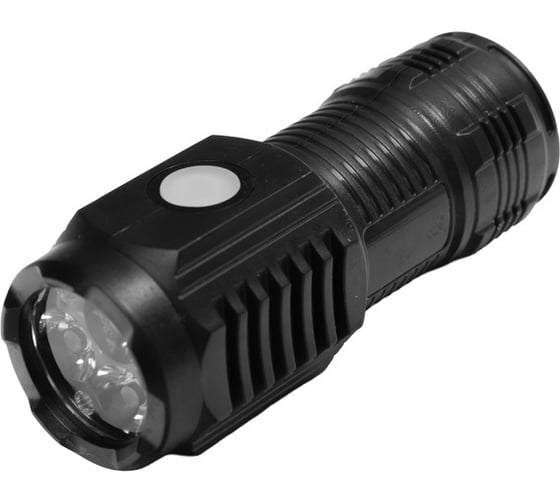 Изображение товара Фонарь аккумуляторный Camelion LED29358 (3,7В, черный, 3 LED, 3 Вт, 5 реж., Type - C, блист.) 16021