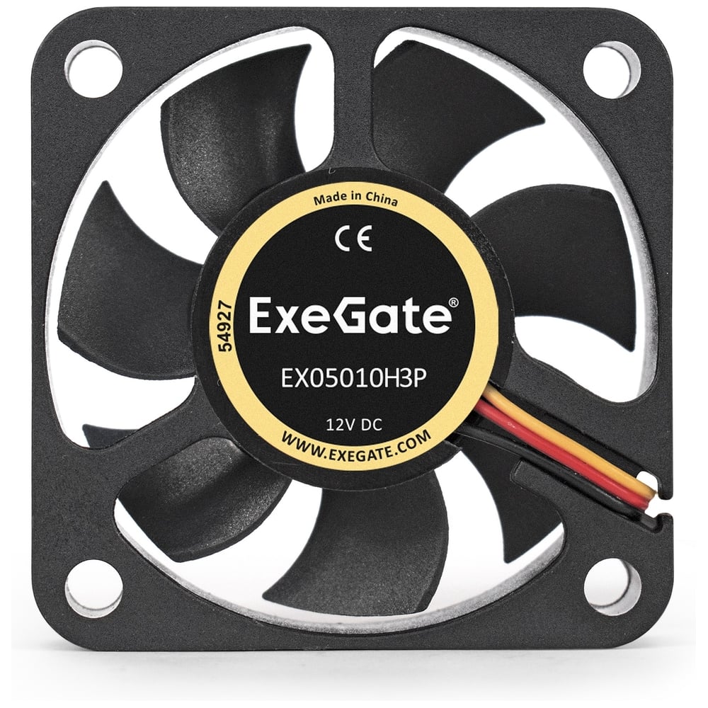 Изображение товара Вентилятор ExeGate гидродинамический 50x50x10 мм 4500RPM 22дБ и 3pin
