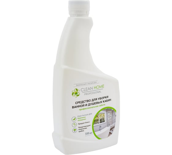 Изображение товара Средство для чистки душевых кабин и ванн CLEAN HOME запасной блок, 500 мл 514