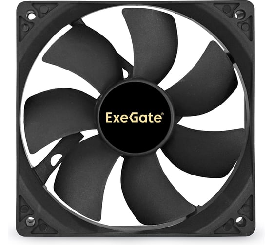 Изображение товара Вентилятор ExeGate EX12025H4P-PWM 120x120x25 мм гидродинамический 4pin PWM 24dBA 283392