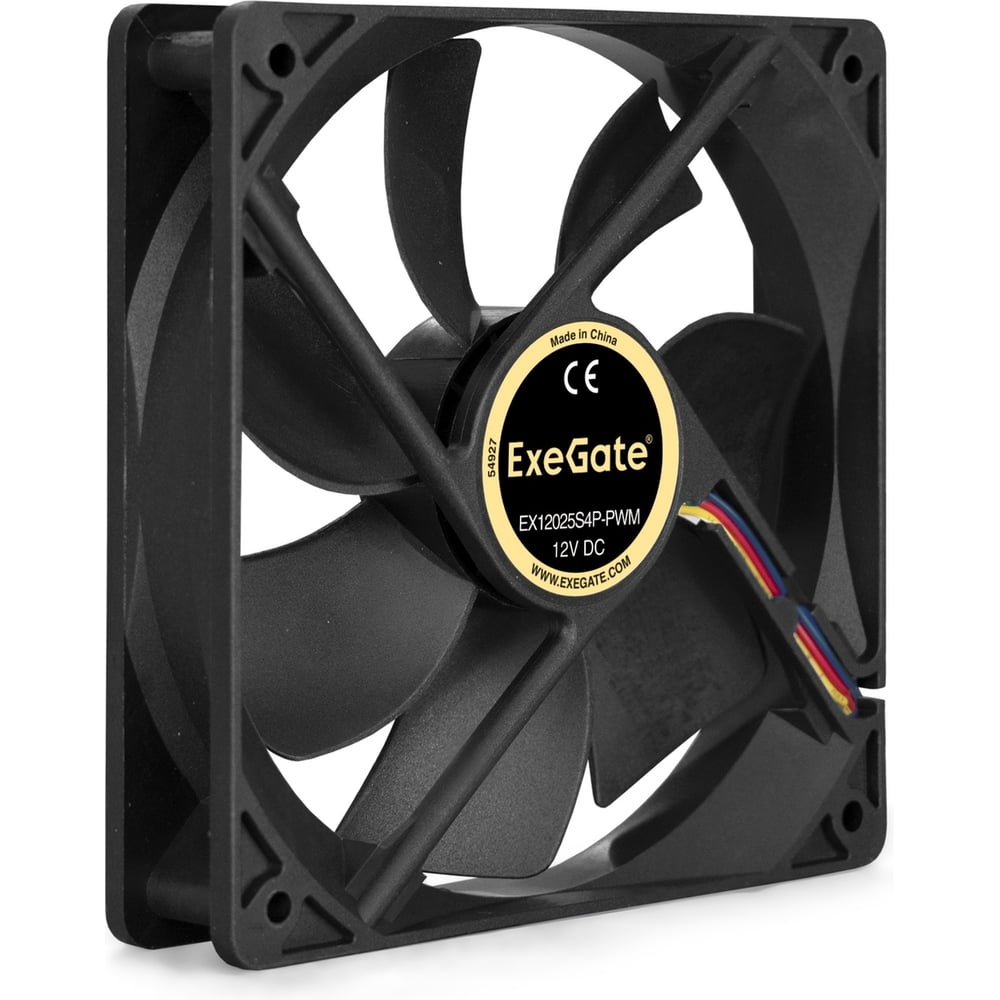 Изображение товара Вентилятор ExeGate EX12025S4P-PWM 120х120х25 мм для ПК и охлаждения