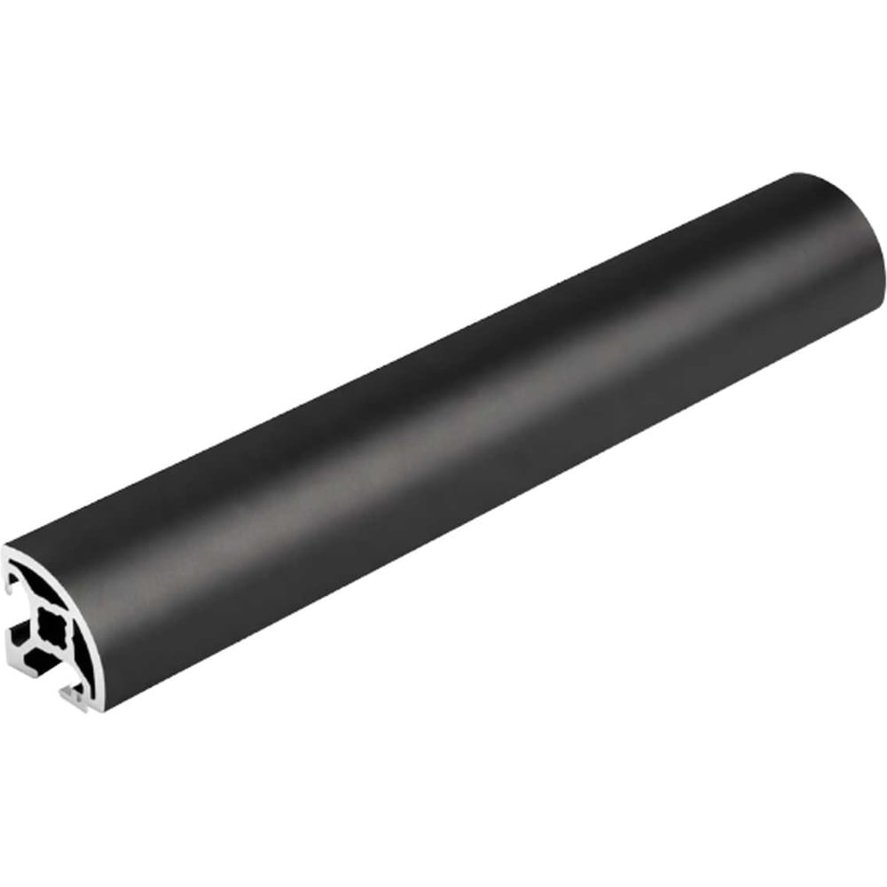 Профиль конструкционный АЛТЕРВИА 20X20 закругленный черный, паз 6 A23202006X400